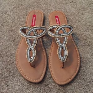 Beaded sandals